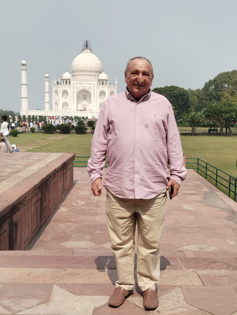 It's 8 p.m. when you get to Delhi and go to the airport.